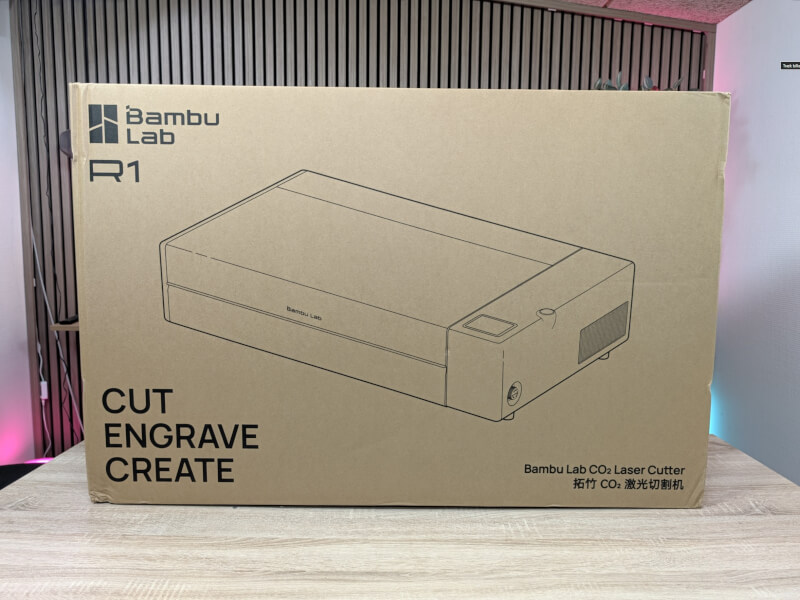 Bambu Lab R1 Co2 laser cutter